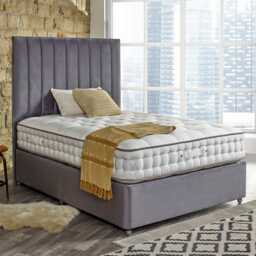 Casa End Stripe Floorstanding Headboard, Small Double - thumbnail 2