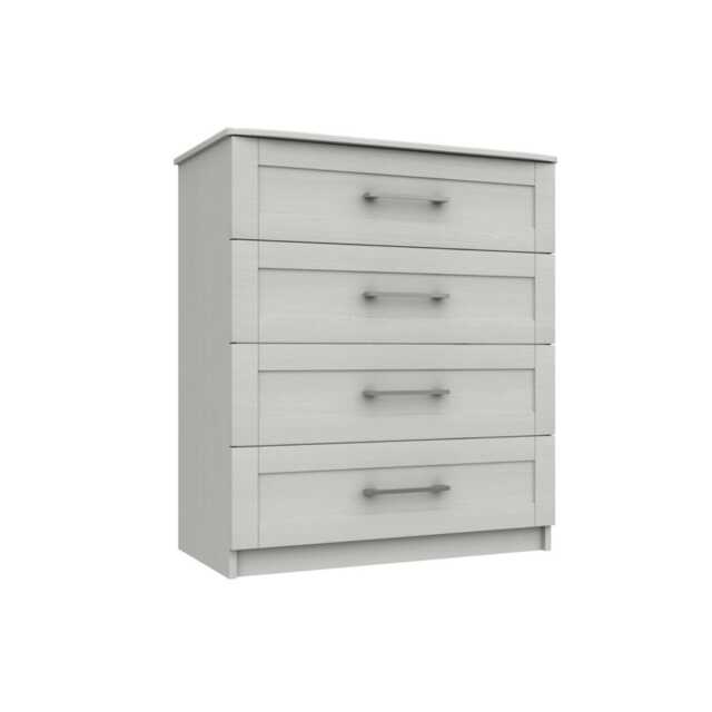 Casa Madrid 4 Drawer Chest, Grey - image 1