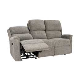 Celebrity Farndon 3 Seater Power Recliner Fabric Sofa, Luna Silver - thumbnail 3