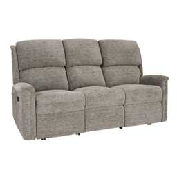 Celebrity Farndon 3 Seater Power Recliner Fabric Sofa, Luna Silver - thumbnail 2