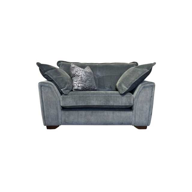Casa Emilia Fabric Cuddler Chair, Manolo Atlantic