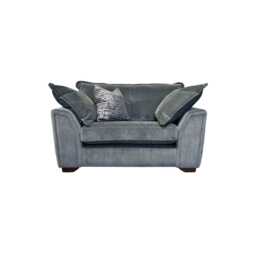 Casa Emilia Fabric Cuddler Chair, Manolo Atlantic
