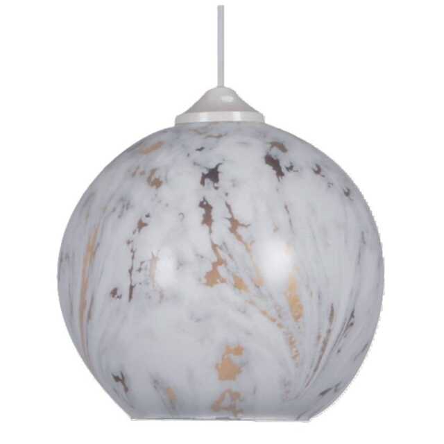 Casa Las Vegas Lamp Shade, Glass, Easyfit, White