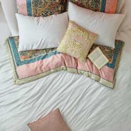 William Morris At Home Kelmscott Duvet Set, Double, Navy Rose - thumbnail 2