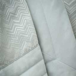 Portfolio Home Antibes Duvet Set, Double, Silver - thumbnail 2