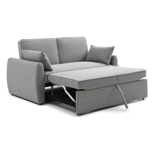Casa Cara Fabric Sofa Bed, Grey - image 1
