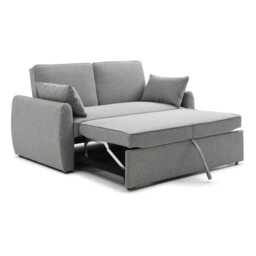Casa Cara Fabric Sofa Bed, Grey - thumbnail 1