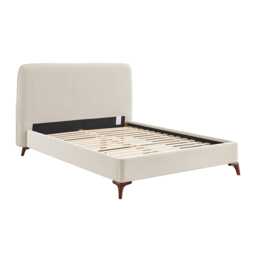 Casa Dune Bed Frame, Double, Beige - thumbnail 2