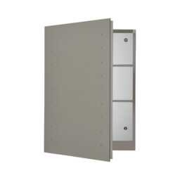 Casa Moderna Illuminated LED Mirrored Bathroom Cabinet, 70x50cm - thumbnail 3