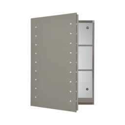 Casa Moderna Illuminated LED Mirrored Bathroom Cabinet, 70x50cm - thumbnail 4