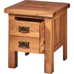 Casa Seville 1 Drawer Side Table - thumbnail 1