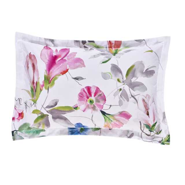 Designers Guild Japanese Magnolia Pillowcase Pair, Fuchsia - image 1