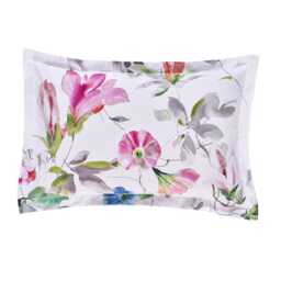 Designers Guild Japanese Magnolia Pillowcase Pair, Fuchsia