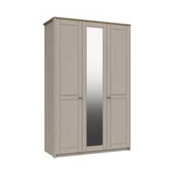 Casa Valencia 3 Door Wardrobe with Mirror