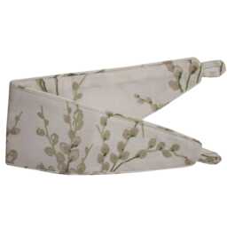 Laura Ashley Pussy Willow Curtain Tie Backs, Set of 2, Off-White Hedgerow
