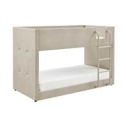 Casa Elsie Bunk Bed, Taupe - thumbnail 2