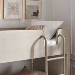 Casa Elsie Bunk Bed, Taupe - thumbnail 3
