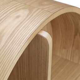 Jual San Francisco Wall Shelf, Oak - thumbnail 2