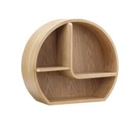Jual San Francisco Wall Shelf, Oak - thumbnail 3