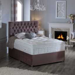 Casa Gable 2 Drawer Divan Bed Set, Single - thumbnail 2