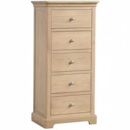 Casa Linden 5 Drawer Wellington Chest of Drawers - thumbnail 2
