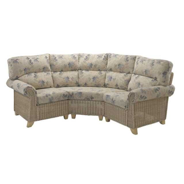 Desser Clifton Cane Corner Sofa, 3 Piece