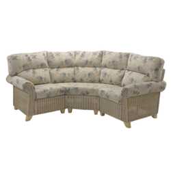 Desser Clifton Cane Corner Sofa, 3 Piece