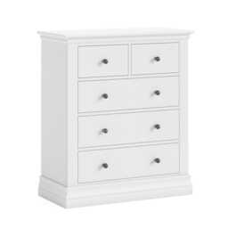 Casa Anna 2+3 Chest of Drawers, White - thumbnail 1
