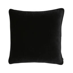 Malini Luxe Velvet Cushion, Black