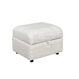 Casa Emilia Fabric Storage Footstool - thumbnail 1