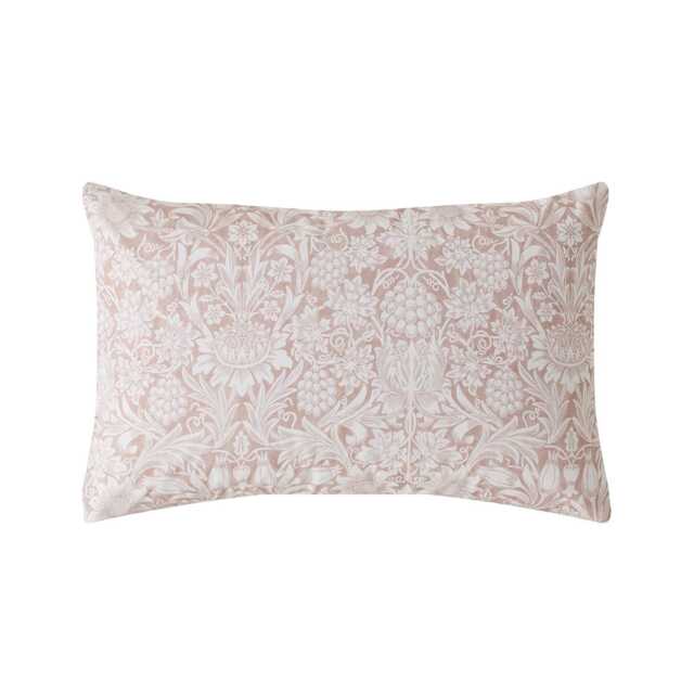 William Morris At Home Sunflower Standard Pillowcase Pair, Clay - image 1