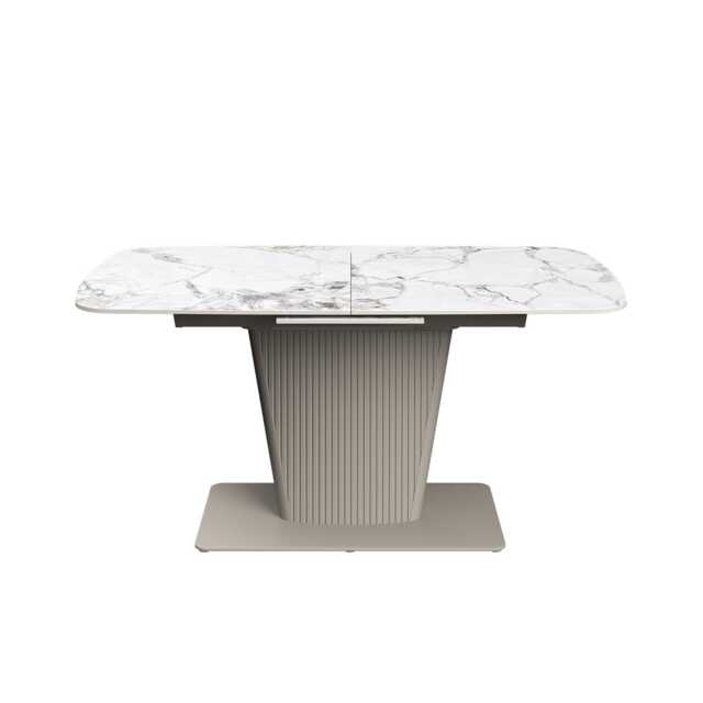 Casa Castello Extending Dining Table, White - image 1