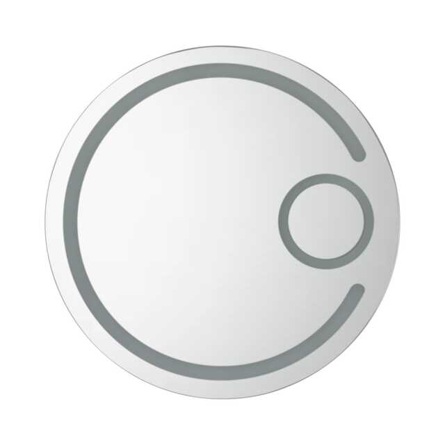 Casa Sorrento Illuminated LED Bathroom Mirror with Magnifier, 70x70cm - image 1