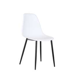 Casa Angelo Curve Dining Chairs, Set of 2, Grey