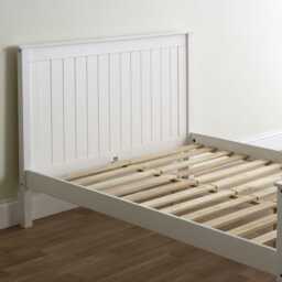 Casa Lily Bed Frame, King, White - thumbnail 2