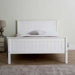 Casa Lily Bed Frame, King, White - thumbnail 4