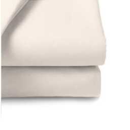 Belledorm 200 Thread Count Flat Sheet, Double, Ivory - thumbnail 2