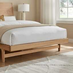 Casa Ozzy Bed Frame, King, Oak - thumbnail 3