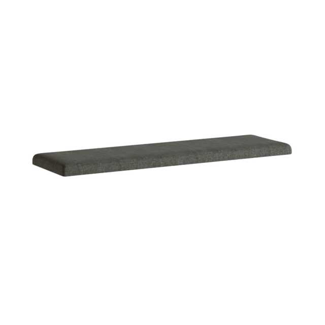 Casa Nantes Storage Bench with Cushion, Beige & Charcoal - image 1