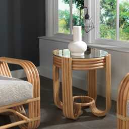 Desser Pretzel Cane Lamp Table - thumbnail 2