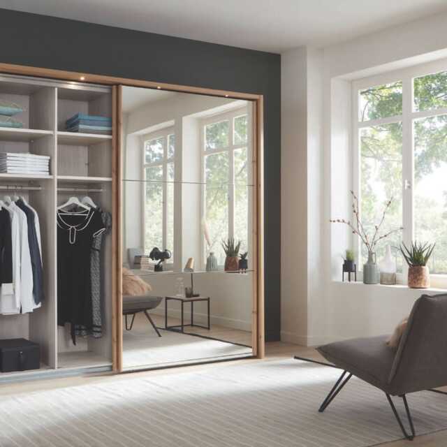 Wiemann Korfu Sliding Wardrobe, 200 x 217cm - image 1