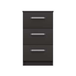 Casa London 3  Drawer Bedside Cabinet - thumbnail 2