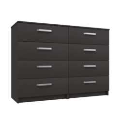Casa London 4 Drawer Double Chest of Drawers