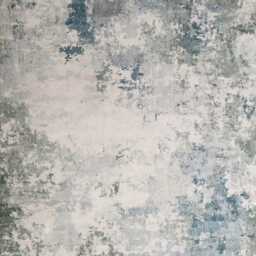 Frith Rugs Kaydon Washable Woven Rug, 180cm x 120cm, Grey & Blue Pattern