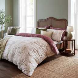Laura Ashley Pussy Willow Duvet Set, King, Plum Purple - thumbnail 2
