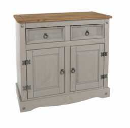 Casa Connor Small Sideboard, Grey - thumbnail 4