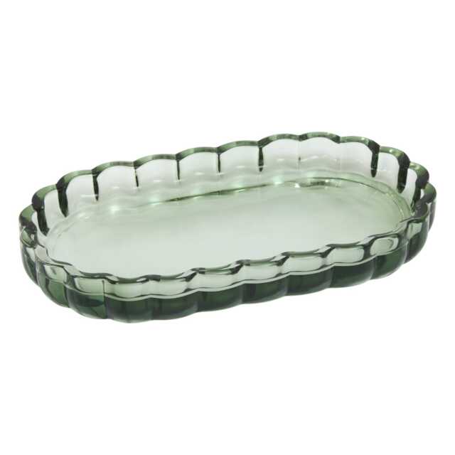 5five Florea Soap Dish, Large, Green