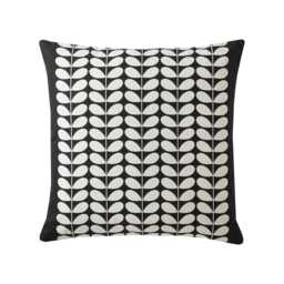 Orla Kiely Early Bird Cushion, Duck Egg - thumbnail 2