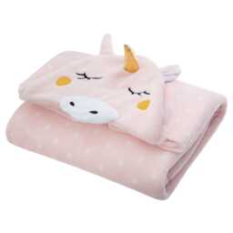 Atmosphera Kids Unicorn Hooded Blanket, Pink - thumbnail 2