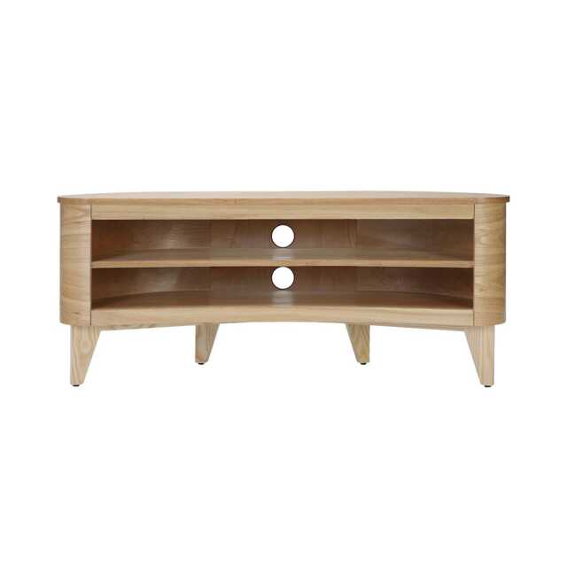 Jual San Francisco Curve TV Cabinet, Oak - image 1